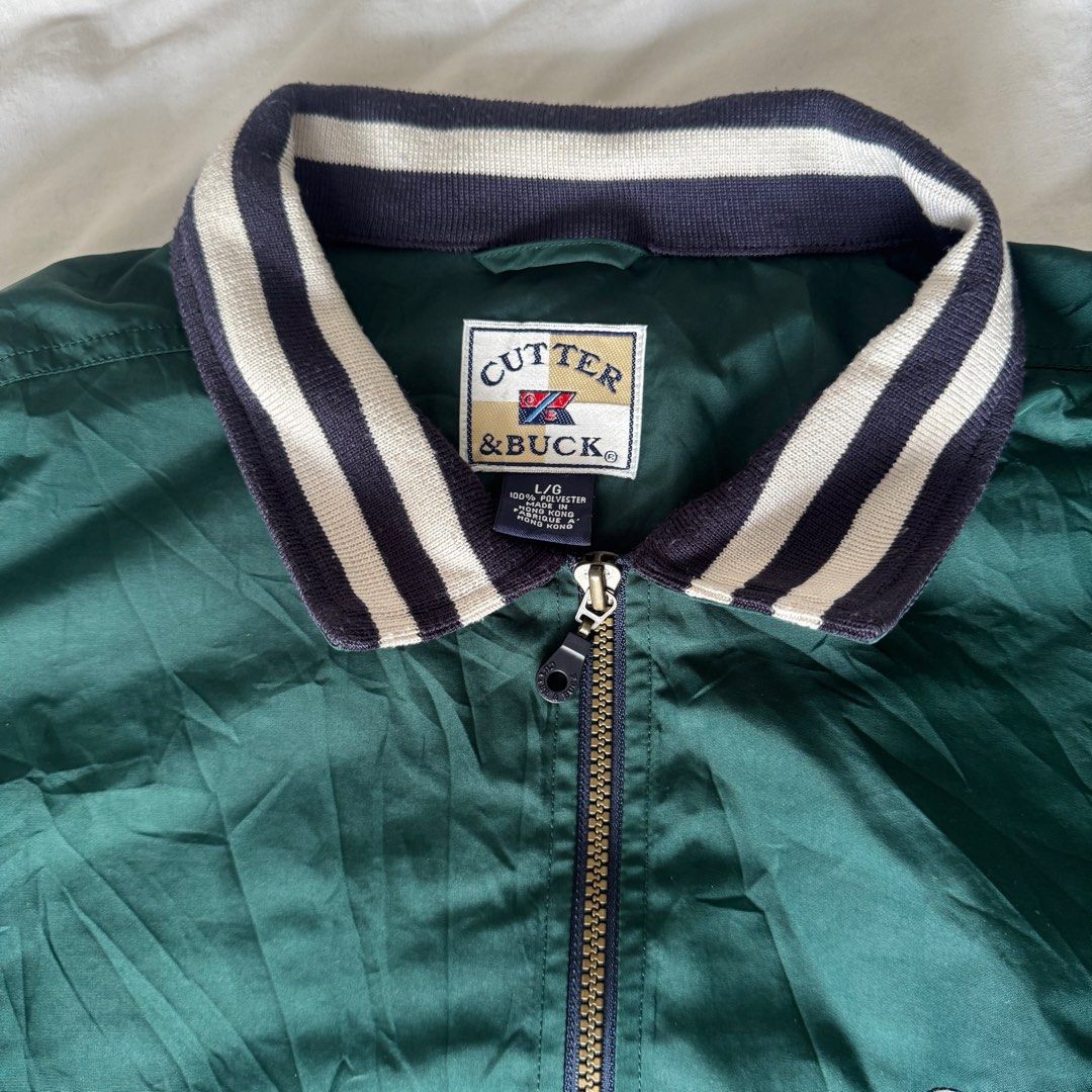 Vintage Green Quarter Zip Outerwear (Category: Coats, Jackets and Outerwear) located in Manila. Submitted by vulpix04 (Listing ID 1355854433, Image 2). Description: .