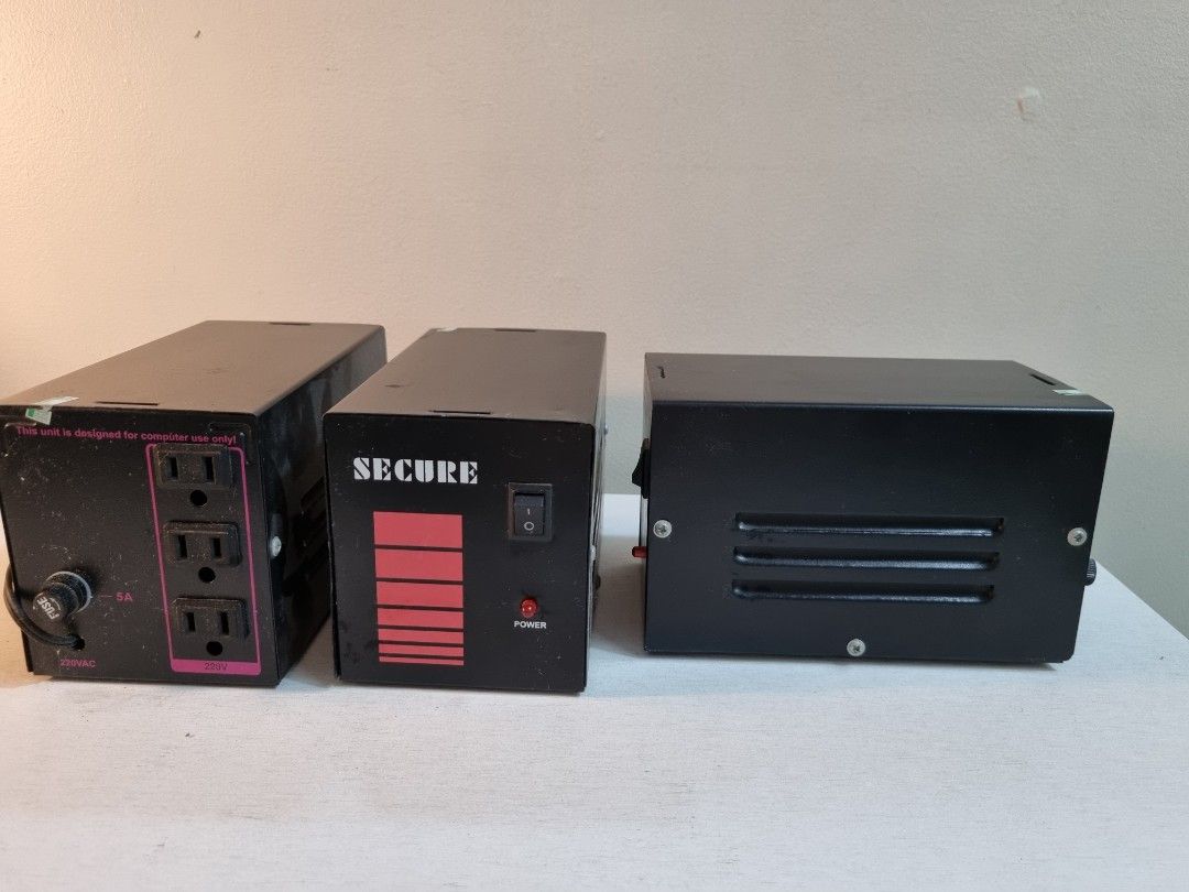 Voltage Regulator (Category: Electrical, Adaptors & Sockets) located in Pasig City. Submitted by cassidys_closet (Listing ID 1355878511, Image 1). Description: .