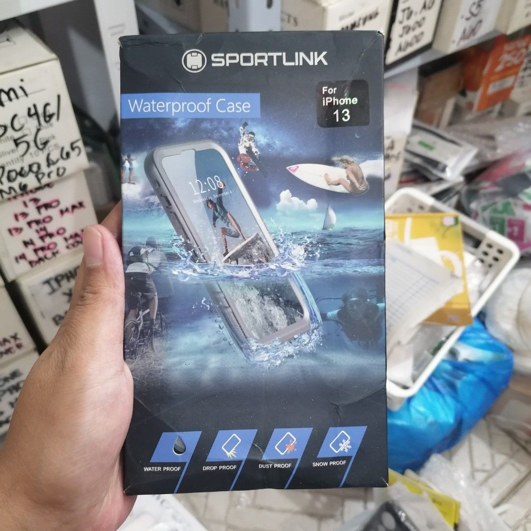 Water Proof Case for iPhone 13 Brandnew (Category: Cases & Sleeves) located in Mandaluyong City. Submitted by carenalba18 (Listing ID 1355888040, Image 1). Description: Water Proof Case for iPhone 13 Brandnew.