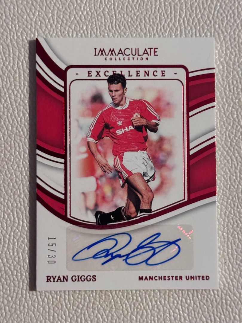 低限/30 2023-24 Panini immaculate Manchester United 曼聯Ryan Giggs 