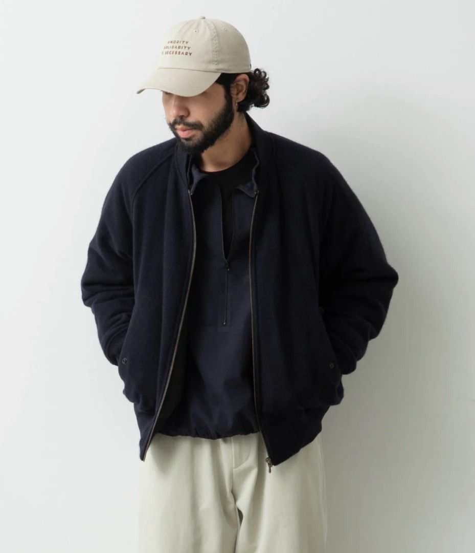 隨贈台北店開幕購物袋25SS a.presse CASHMERE LIGHT FLANNEL PADDING