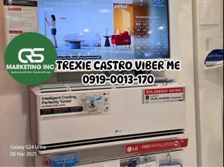 ❄️ LG SPLIT TYPE AIRCON DUAL INVERTER FREE INSTALLATION 1ST 10FT 2025 MODEL ( LG ISY2 , LG IPX3 , LG APX3 ) ❄️