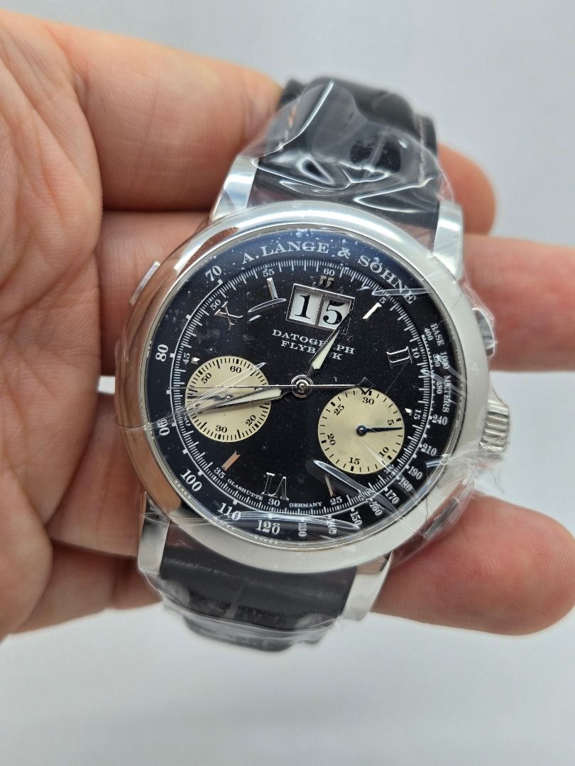 A. Lange & Sohne 403.035 Datograph Platinum Grand Outsized Date ...