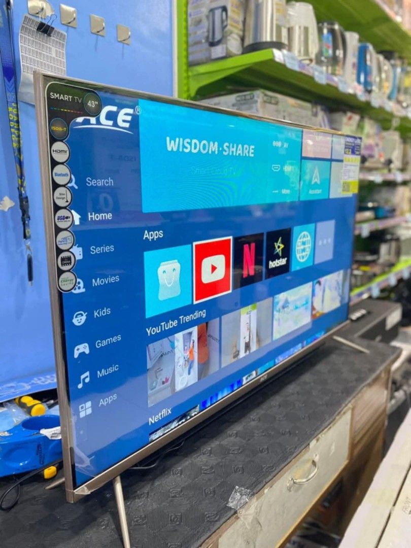 Ace tv with wall bracket (Category: TV) located in Manila. Submitted by dolorchris69891 (Listing ID 1359396134, Image 2). Description: 👉ACE TV 2025 PRICELIST ✅UPDATED PRICE LIST 👉With wall bracket 22 inches 💫 7400 24 inches 💫 8100 ✅24 inchess model ✅ LED-221/LED-220 💫 7600 32” inches smart 💫 9500 32" inches normal 💫 9000 42 inches smart tv 13000 43” inches smart 💫 13500 50” inches smart 💫 18500 55 inches smart 💫 22000 65” inches smart �