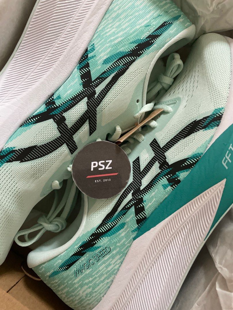 Asics Magic Speed 4 (Category: Activewear) located in Singapore. Submitted by psz (Listing ID 1309575424, Image 2). Description: 💯 We only carry our products from authorized Asics dealers internationally. 🔥 7-11 days Waiting Time 🔥 100% Genuine or 200% Refund. 🔥 1000+, 5 star reviews. 🔥 Verified, 10yr+ Merchant. 📦 Procedures 1. PM to check size & color 2. Make payment 3. Wait 7-11 Days 4. Once order arrived, self collect at 377A Hougang St 