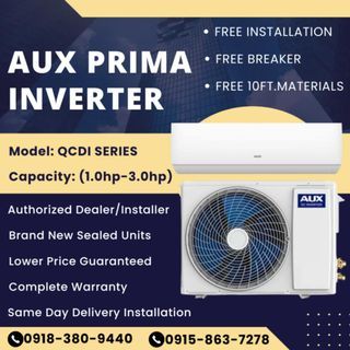AUX Prima Inverter Split Type Aircon