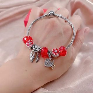 Bangkok Pando-Ra White Gold Bracelet  19cm