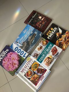 Books cooking books puzzle