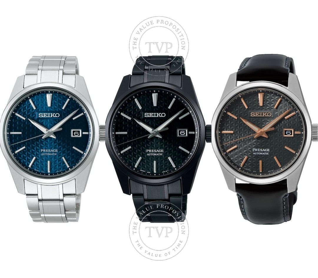 Brand New Seiko Presage Automatic Prestige Line Sharp Edged Series