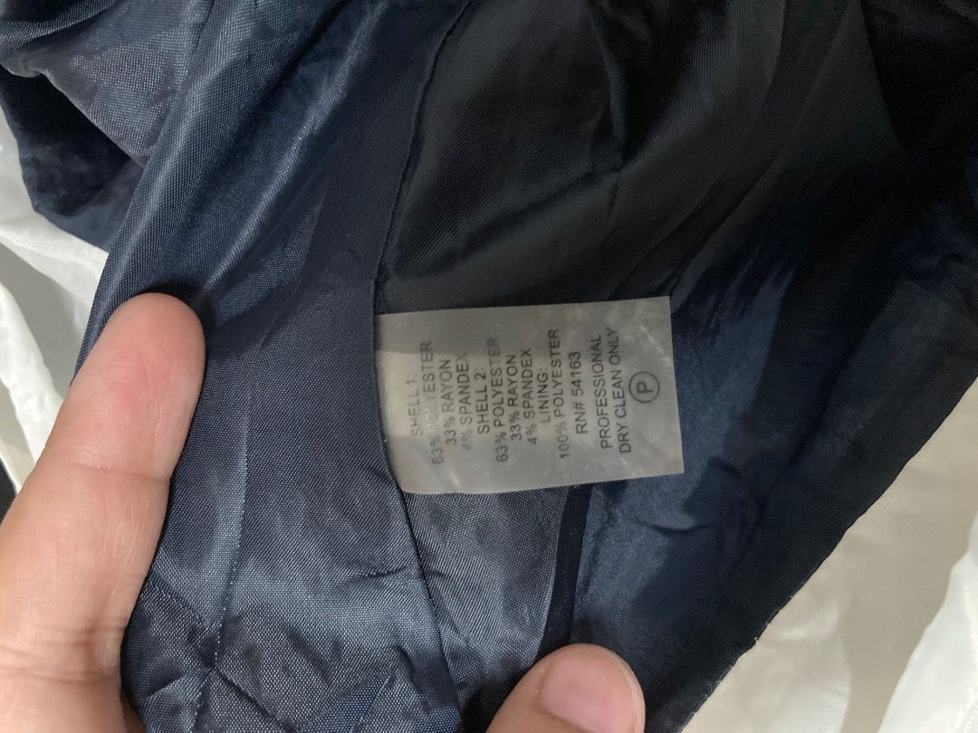 Calvin Klein Navy Blue Dress (Category: Dresses) located in Cagayan de Oro. Submitted by nicethriftedthings (Listing ID 1359364492, Image 3). Description: In very good condition Fits S-L .