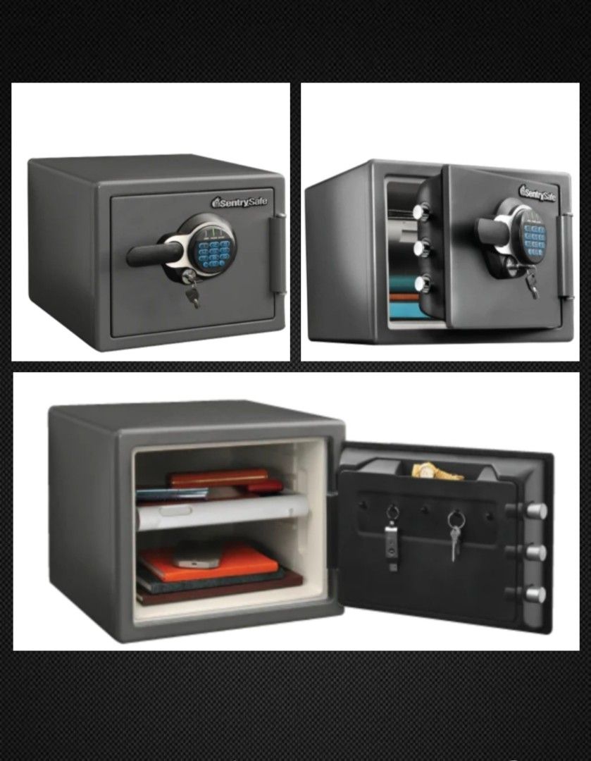 Digital fire and water resistant Sentry safe