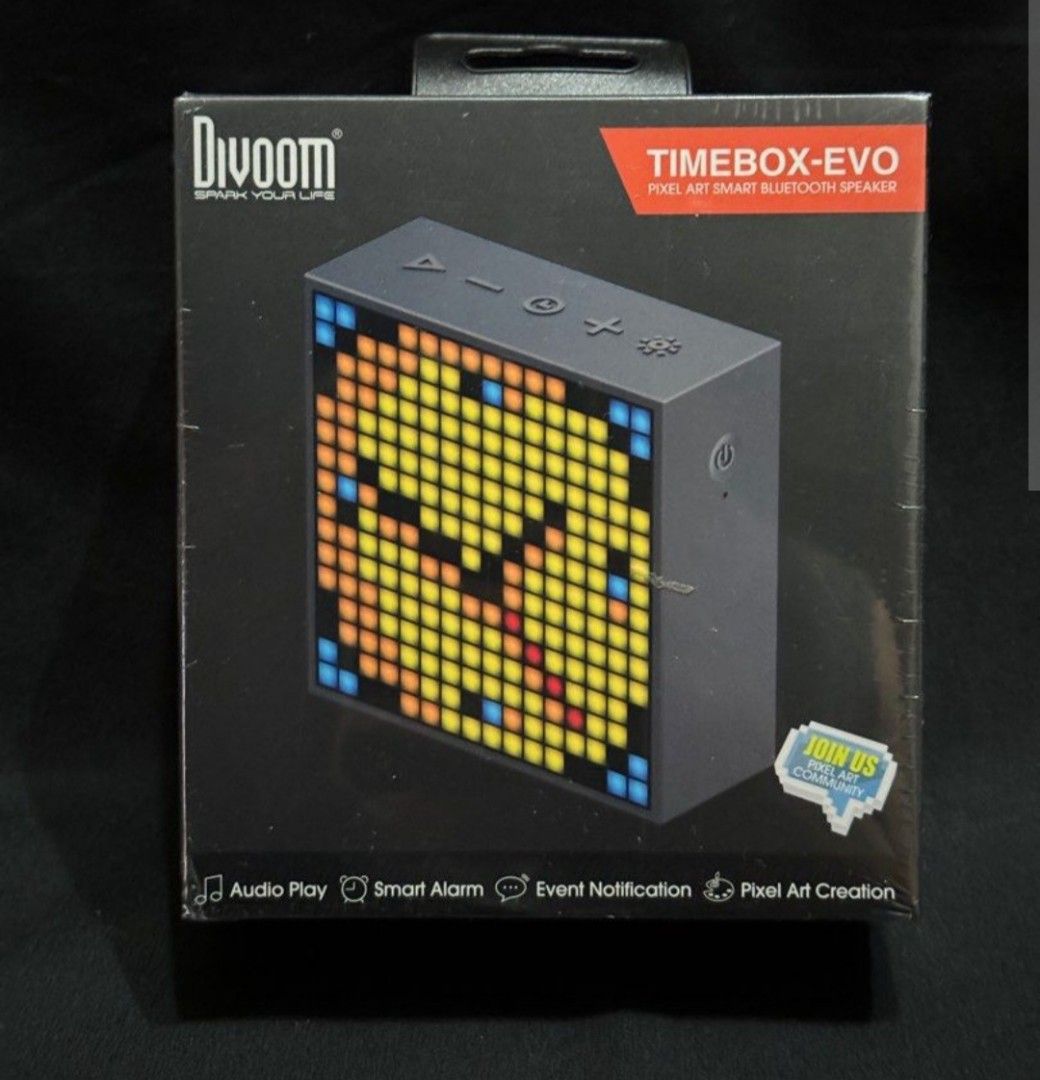 Divoom speaker timebox-evo456179806382991360