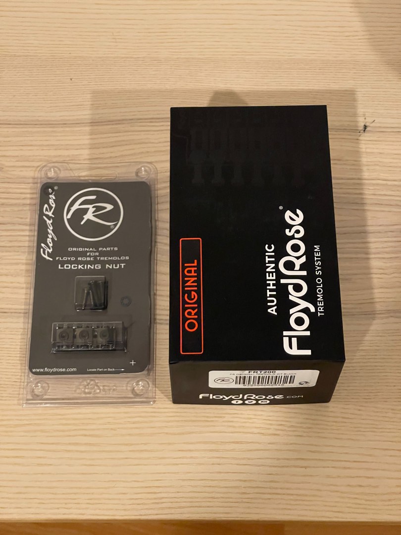 Floyd Rose R-2 Locking Nut - Black Replacement Nut For German-Made Floyd Rose Tremolo Systems