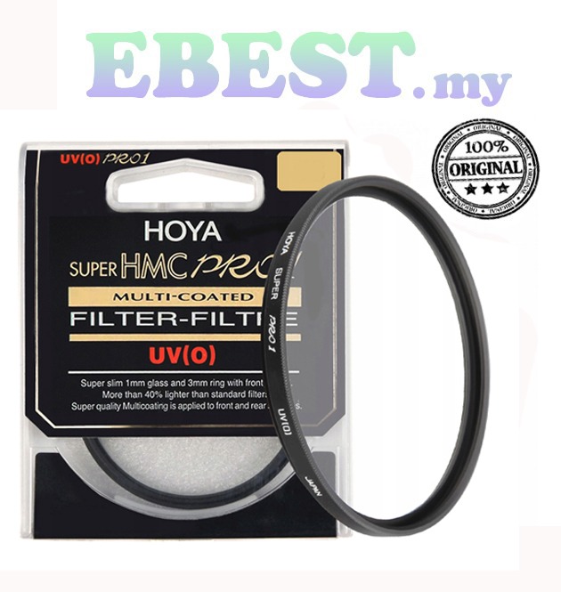Hoya Super HMC Pro1 UV (O) Filter 58MM Digital Multicoated Multi ...
