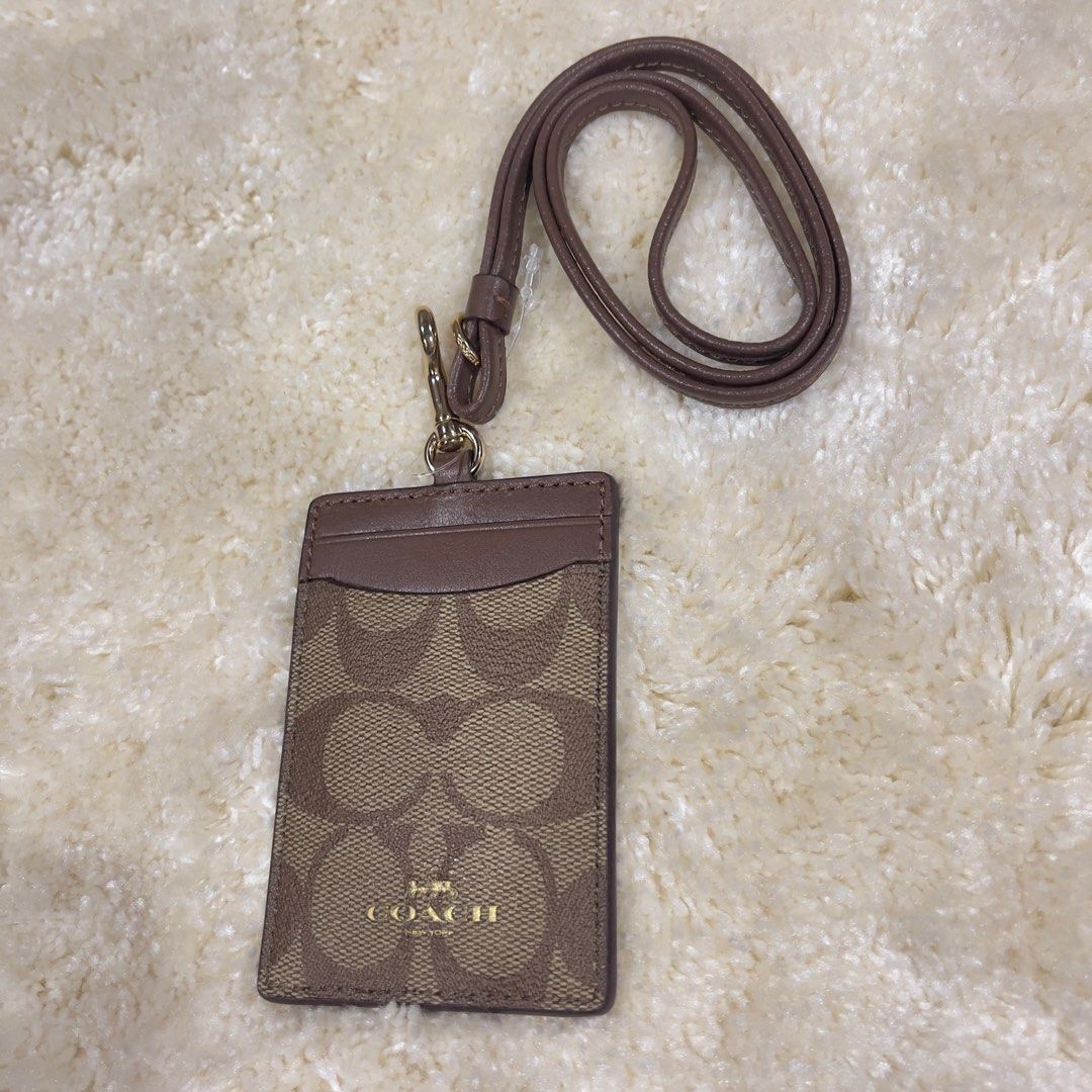ID LACE (Category: Luxury Bags & Wallets) located in Quezon City. Submitted by smartysmart (Listing ID 1359436320, Image 1). Description: ID Lanyard Khaki Saddle Leather.