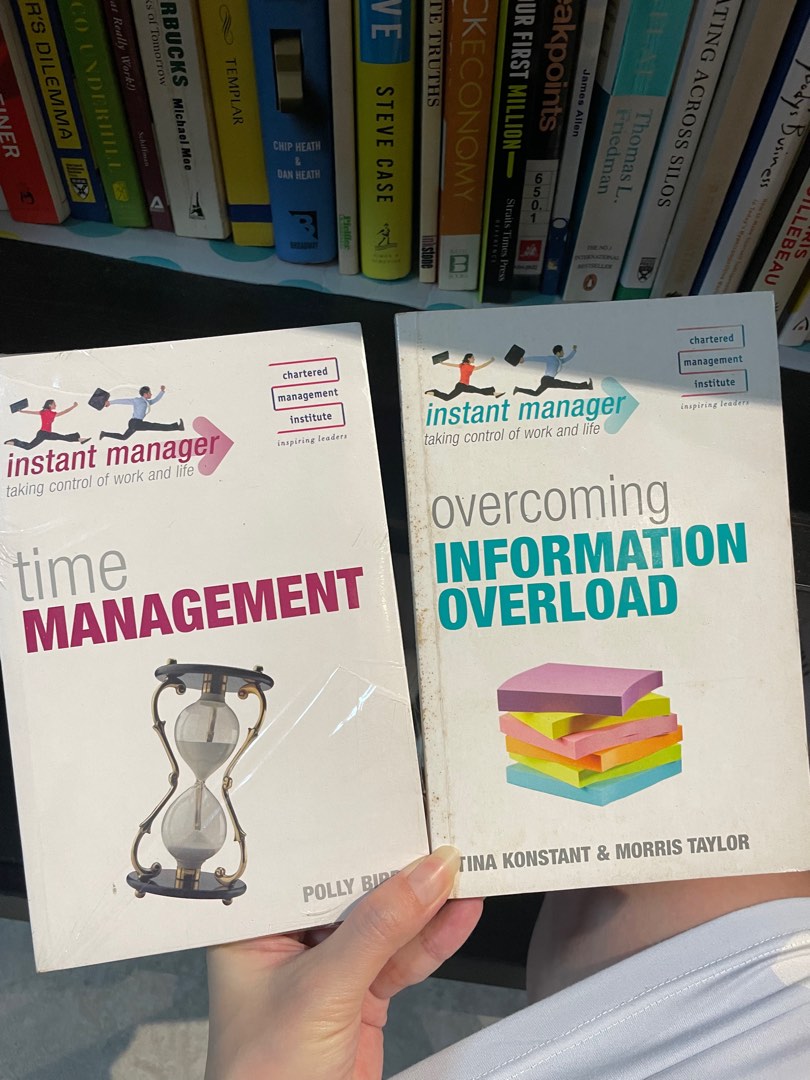 Instant Manager Instant manager - time mgt & overcoming info overload, Hobbies & Toys ...
