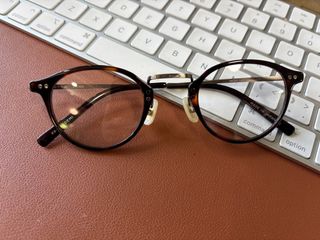 日本純手作眼鏡框金子眼鏡KV6664213657814402110