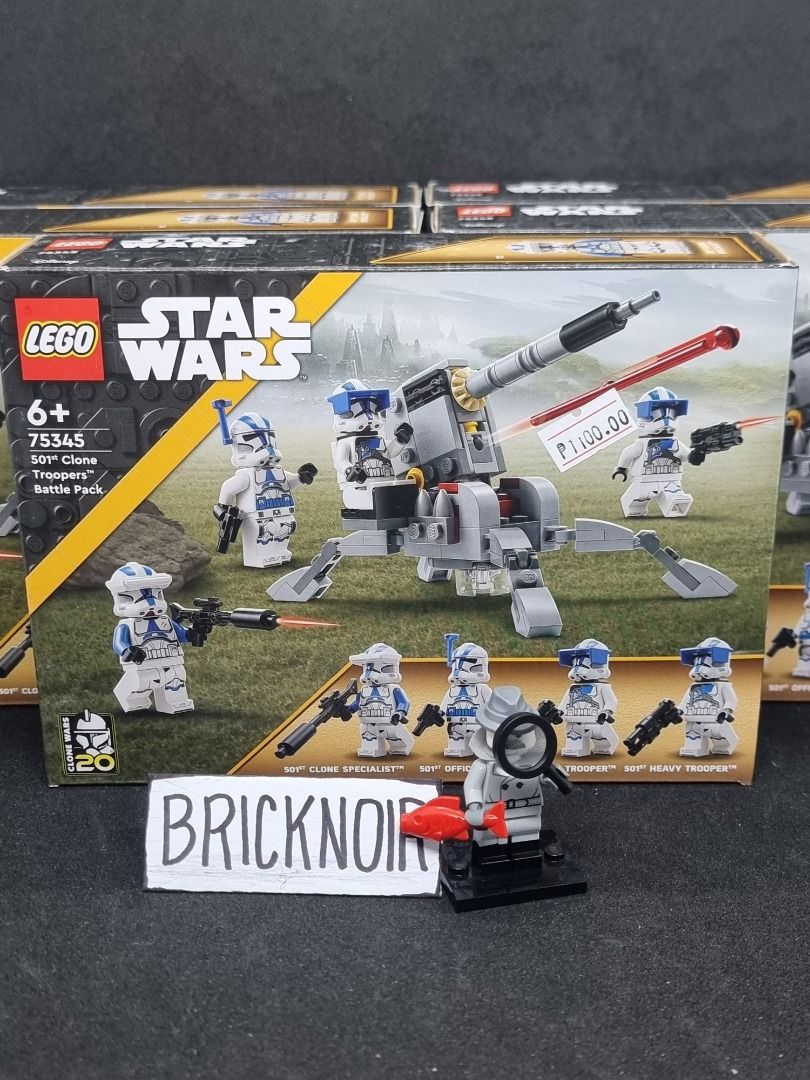 Lego 501st Clone Troopers Battle Pack (Category: Lego & Building Sets) located in Iloilo. Submitted by bricknoir (Listing ID 1359402168, Image 2). Description: Lego 501st Clone Troopers Battle Pack. boxes are sealed and in good condition..