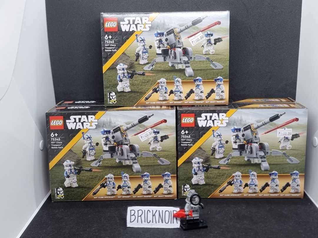 Lego 501st Clone Troopers Battle Pack (Category: Lego & Building Sets) located in Iloilo. Submitted by bricknoir (Listing ID 1359402168, Image 1). Description: Lego 501st Clone Troopers Battle Pack. boxes are sealed and in good condition..