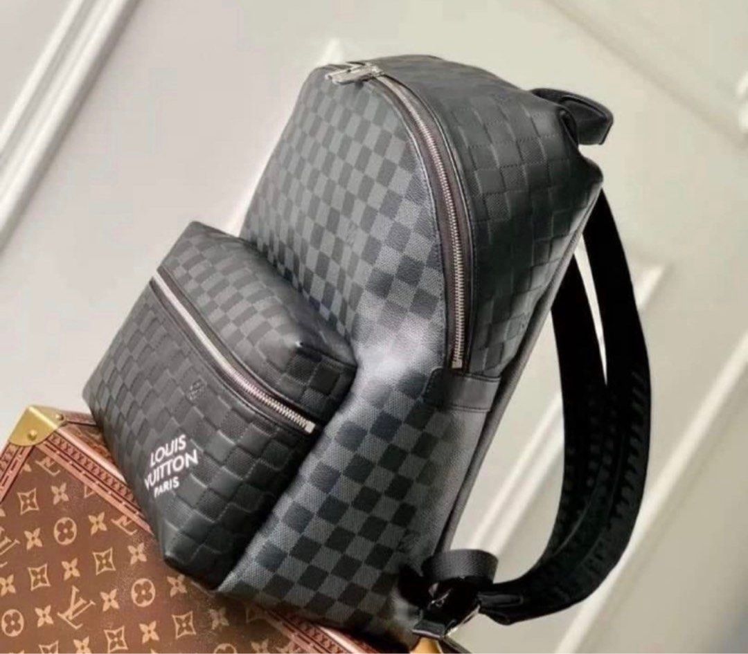 Lv Discovery Damier Graphite backpack (Category: Luxury Bags & Wallets) located in Quezon City. Submitted by rarebagsfrmjapan (Listing ID 1359466250, Image 3). Description: PERFECT GIFT OR GIVEAWAYS REWARD UR SELF OR LOVE ONES AT LEAST ONCE A YEAR !!! 𝐃𝐈𝐒𝐂𝐋𝐀𝐈𝐌𝐄𝐑: we are 𝐧𝐨𝐭 𝐚𝐬𝐬𝐨𝐜𝐢𝐚𝐭𝐞𝐝 𝐰𝐢𝐭𝐡 𝐭𝐡𝐞 𝐛𝐫𝐚𝐧𝐝𝐬 𝐭𝐡𝐚𝐭 𝐚𝐫𝐞 𝐥𝐢𝐧𝐤𝐞𝐝 𝐚𝐧𝐝 𝐬𝐭𝐚𝐭𝐞𝐝 𝐢𝐧 𝐭𝐡𝐢𝐬 𝐩𝐨𝐬𝐭. 𝐀𝐥𝐥 𝐫𝐢𝐠𝐡𝐭𝐬 𝐚𝐫𝐞 𝐫𝐞𝐬𝐞𝐫𝐯