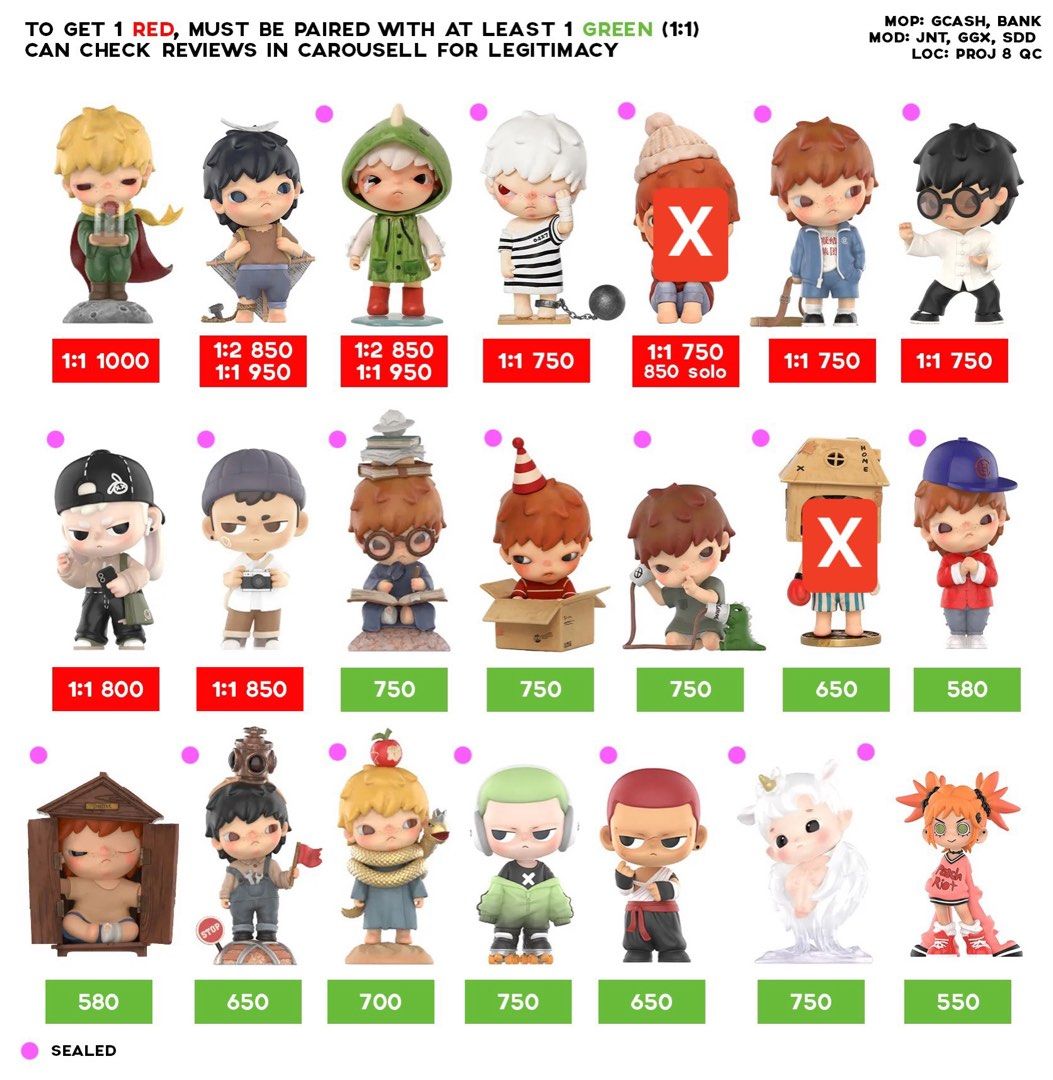 Manacle hirono little mischief (Category: Designer & Blind Box Toys) located in Manila. Submitted by psoasmajor_ (Listing ID 1359454231, Image 2). Description: sealed.