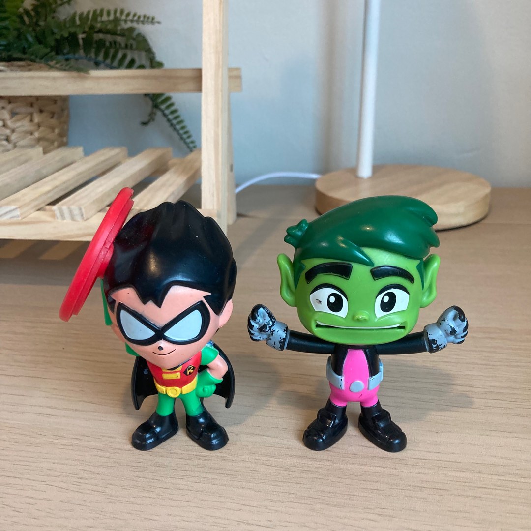 Mcdonalds happy meal teen titans go, Hobbies & Toys, Toys & Games on ...