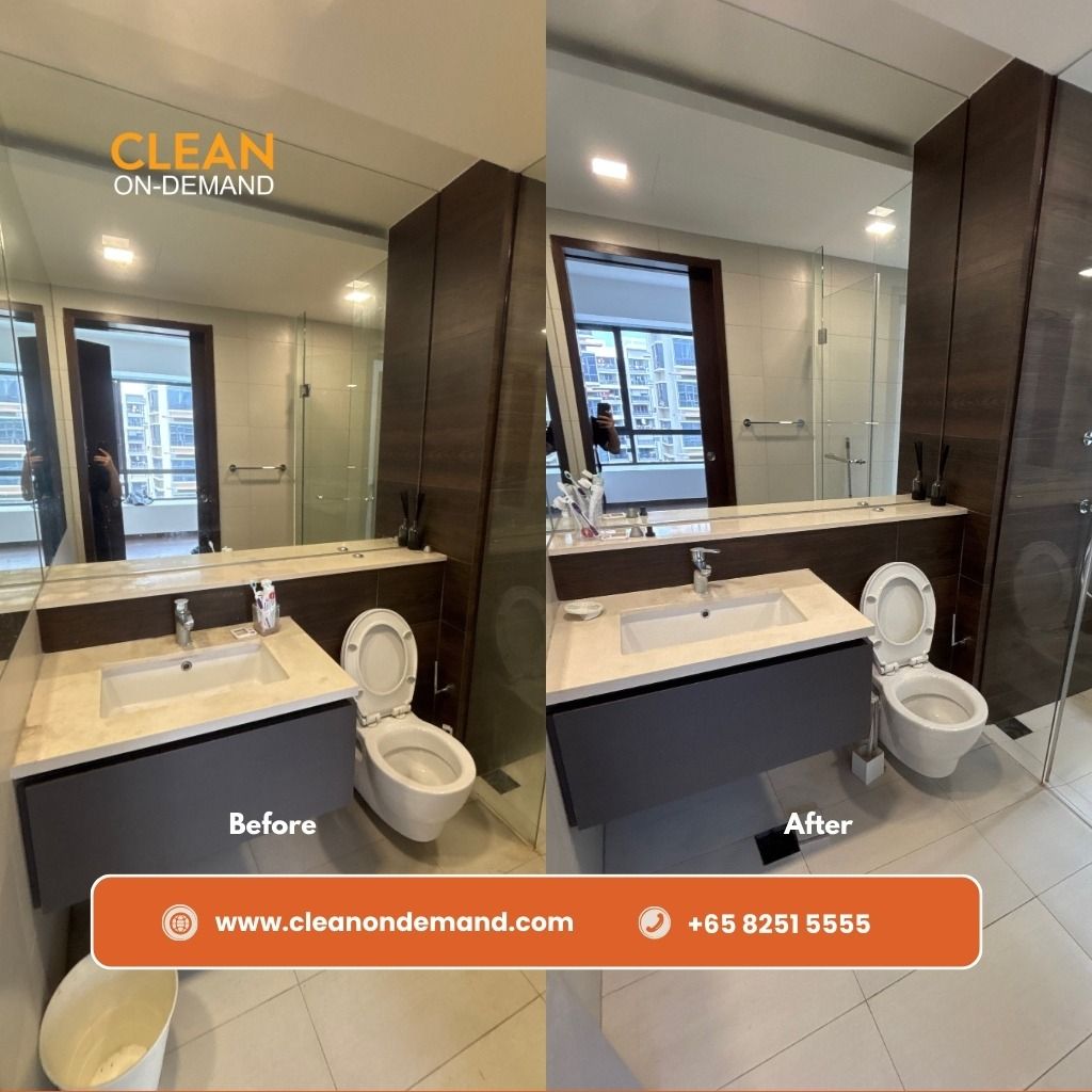 MOVING IN / MOVING OUT / END OF TENANCY / POST TENANCY / HAND OVER APRTMENT / CLEAN ON DEMNAD SERVICES / CLEANSG / HOUSE CLEANING / DEEP CLEANING / PROFESSIONAL CLEANING SERVICE / HOME CLEANING (Category: Move in/out Cleaning) located in Singapore. Submitted by clean.sg (Listing ID 1358962433, Image 3). Description: 🏠 Moving Out? Get Your Deposit Back with Professional End of Tenancy Cleaning! Moving can be stressful, but cleaning doesn’t have t