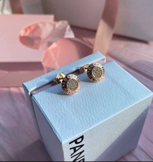 Pandora Signatured Stud Earrings
