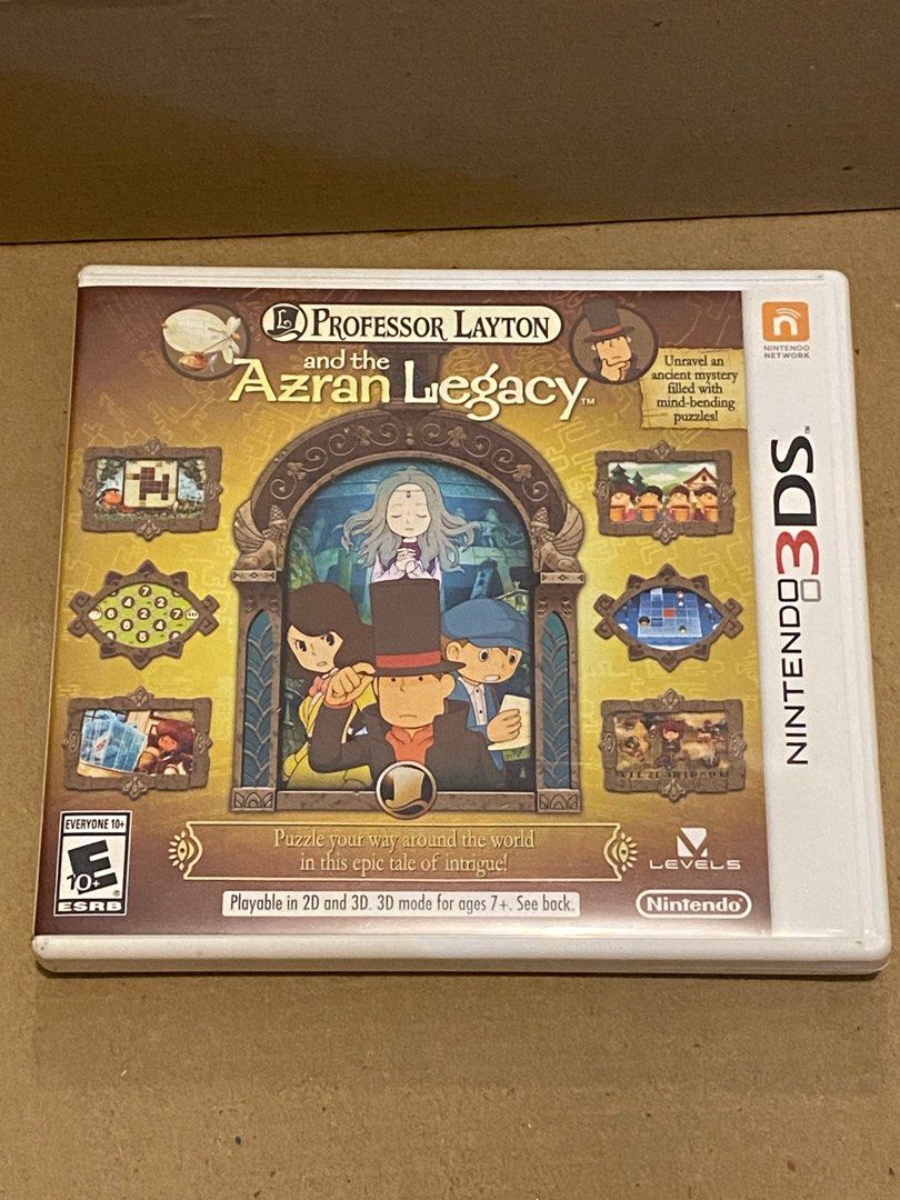 Professor Layton Azran Legacy 3DS (Category: Nintendo) located in Manila. Submitted by nknown (Listing ID 1359402841, Image 1). Description: Gcash Only.