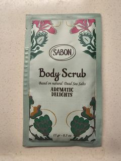 [全新限量] Sabon Aromatic Delights Body Scrub 春悅百香園死海鹽淨化修護身體磨砂 (15 g)64168002966274110