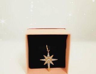 🎀SALE! PANDORA GOLDSHINE NORTHPARK Dangle/pendant charm