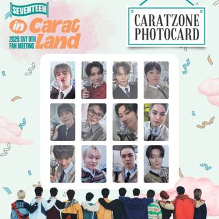 SEVENTEEN CARATLAND photocard 2023 CARATZONE OFFICIAL | eBay