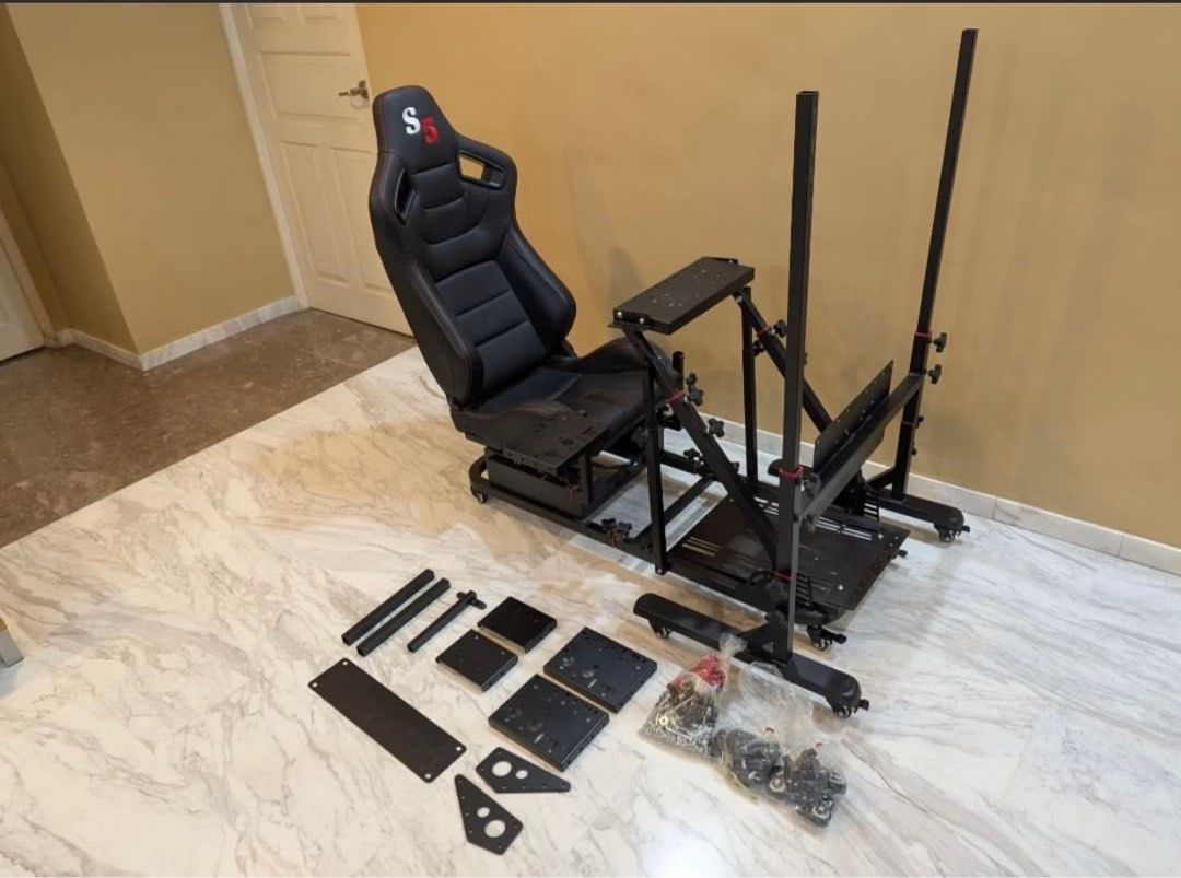 S5 Supa Sim Rig ( inclu.Monitor stand & more ) , Video Gaming, Gaming ...