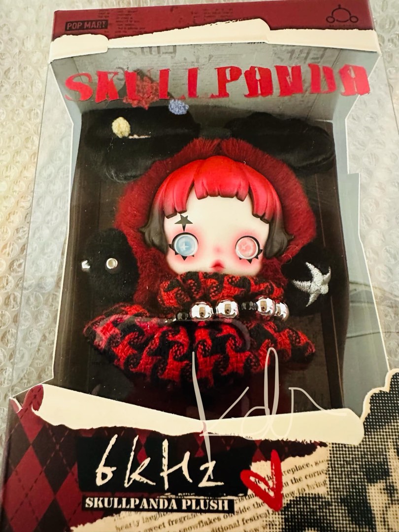 SKULLPANDA Plush-6kHz main image 0