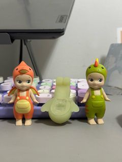 Sonny Angel Dinosaur Series and Smiski Hipper