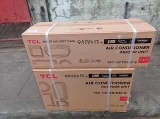 TCL AI FULL DC INVERTER (KEI-S) SPLIT TYPE AIRCON BRANDNEW SEALED UNITS W/WARRANTY