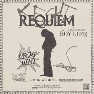 KESHI REQUIEM WORLD TOUR サイン入りポスター KESHI REQUIEM WORLD TOUR サイン入りポスター（keshi Tickets