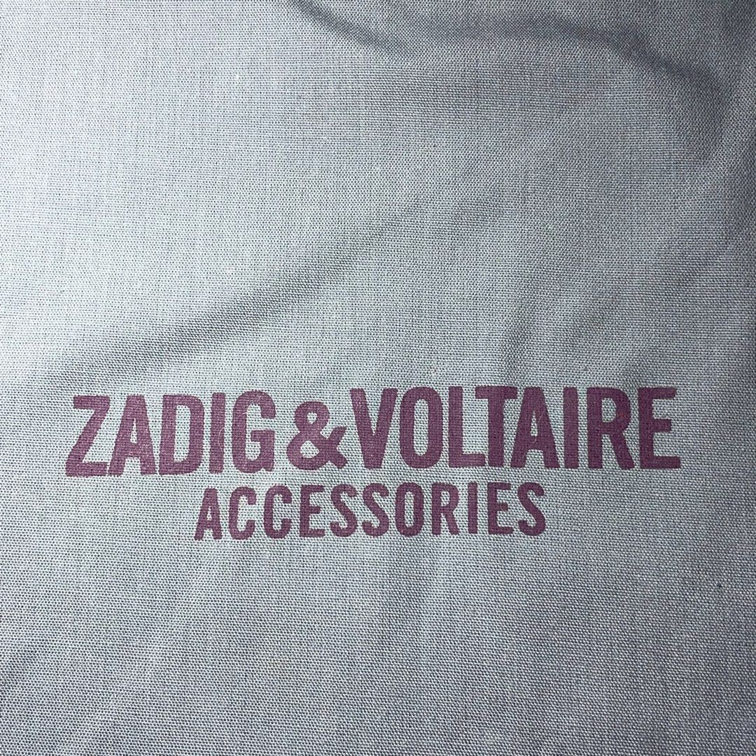 ZADIG & VOLTAIRE ACCESSORIES ✨ ANTHRACITE DUST BAG ✨Lightweight Fine Combed Cotton - No Drawstring (Category: Luxury Bags & Wallets) located in Alfonso. Submitted by beaux.choix (Listing ID 1359367913, Image 3). Description: New, never taken out of storage apart from first time laundry with Candide bag (this is M size). Drawstring lost in transit. One side with a small lighter dye from production. Please see photos. Measurements are in the photos