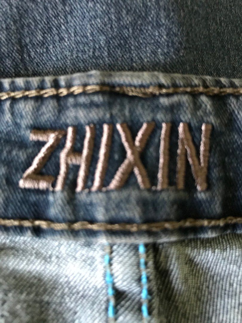 Zhixin capri shorts - size 32 (Category: Shorts) located in Kalayaan. Submitted by mvncee (Listing ID 1359392552, Image 3). Description: 📌Ready to wear ***no need to washed, just ironed 📌semi soft denim, stretchable 📌beautifully embroidered jeans 📌fits size 31-32 📌good fit and good quality .