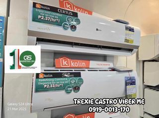 ❄️ KOLIN SPLIT TYPE INVERTER AIRCON CERTUS MODEL and KOLIN PRIMUS GOLD FULL DC INVERTER AIRCON BRANDNEW AND SEALED  🔥