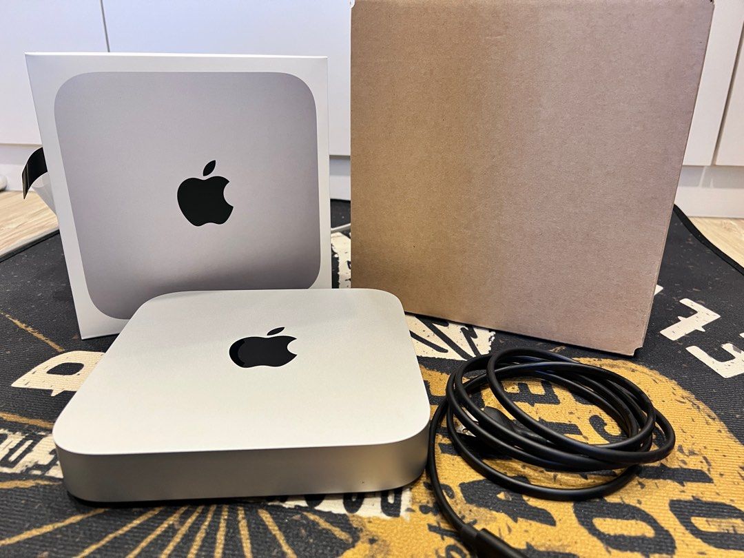 極新] Mac mini M1 16G / 512G 完整盒裝、線中壢面交, 電腦及