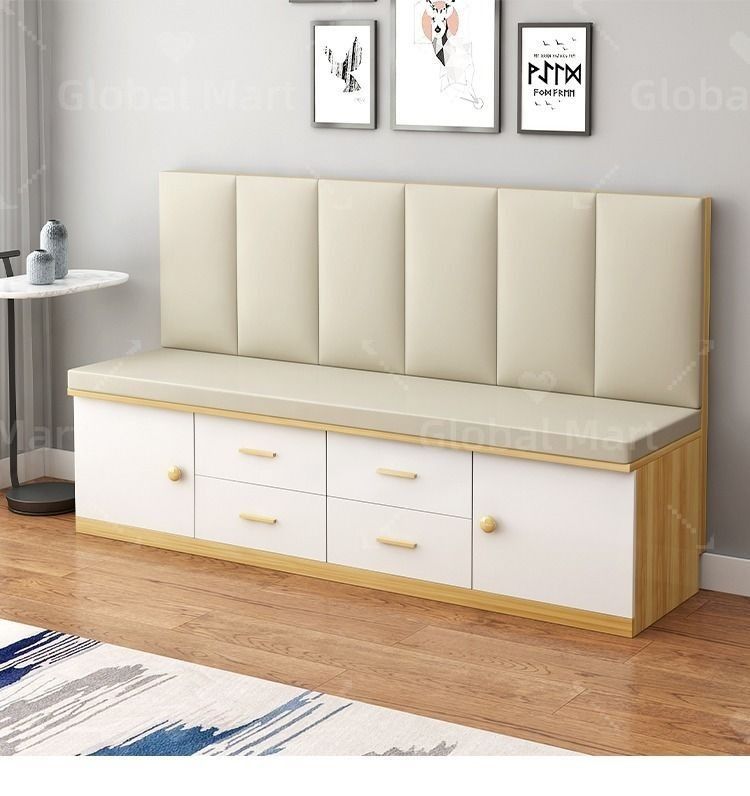 A&1138 storage sofa with cabinet bucket card seat drawer storage ...