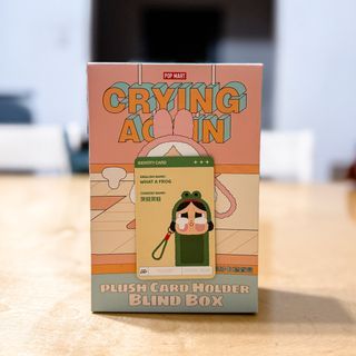[BELOW SRP!] Pop Mart Crybaby Crying Again Card Holder What A Frog