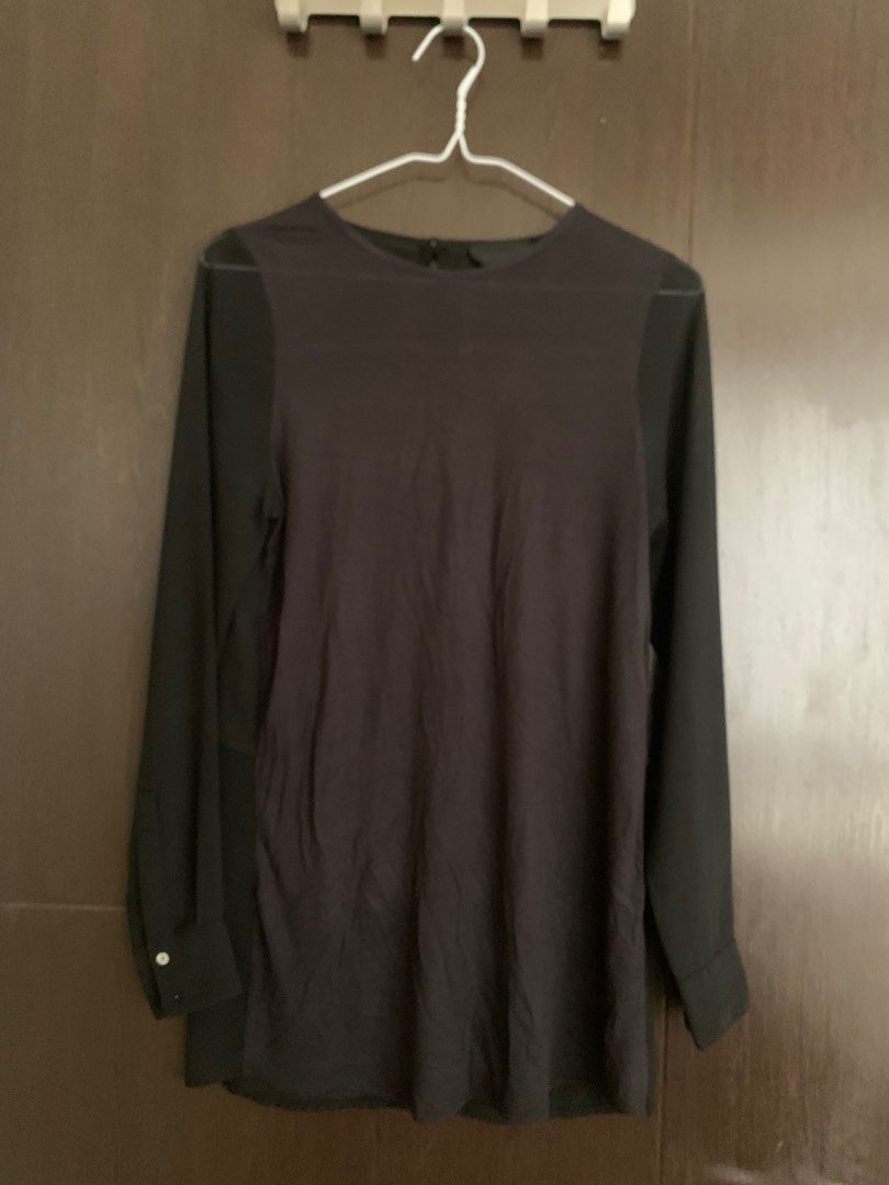 Black Zara Top (Category: Longsleeves) located in Cainta. Submitted by kapta (Listing ID 1359494696, Image 1). Description: .
