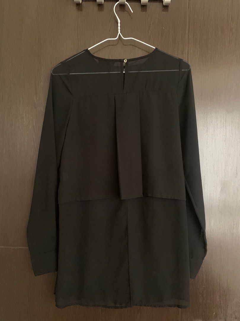 Black Zara Top (Category: Longsleeves) located in Cainta. Submitted by kapta (Listing ID 1359494696, Image 3). Description: .