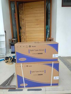 CARRIER AURA INVERTER SPLIT TYPE AIRCON BRANDNEW SEALED UNITS /WARRANTY