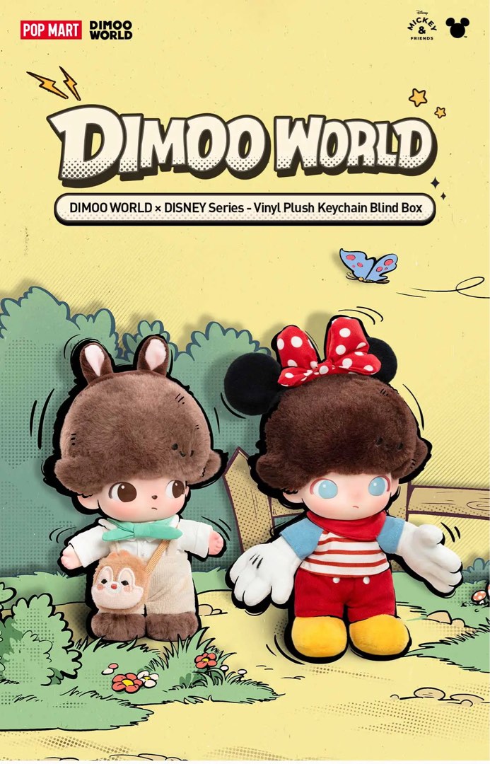 Dimoo World x Disney - Minnie, Hobbies & Toys, Toys & Games on Carousell
