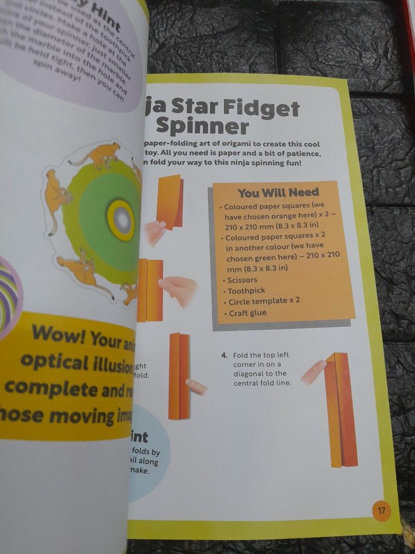 DIY Fidget Toys Spin Squeeze and Pop! (Category: Kids Toys) located in Pasay City. Submitted by ayin3 (Listing ID 1359509752, Image 3). Description: item is in excellent condition pages still very fresh pm for order.