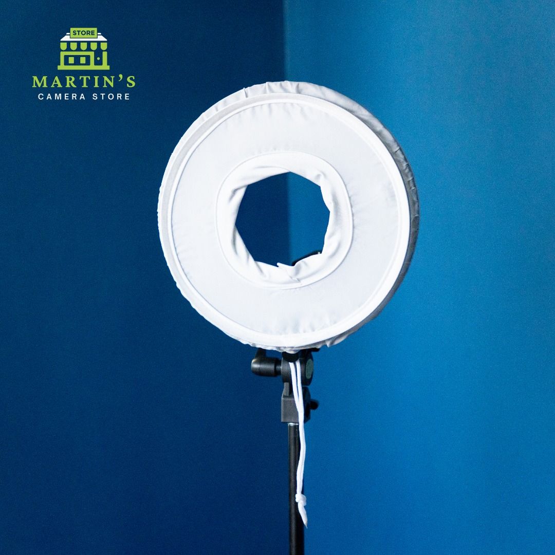 Falcon Eyes DVR-300D LED Ring Light 5500k with L Camera Bracket (Category: Lighting & Studio Equipment) located in Manila. Submitted by martins.superstore (Listing ID 1359528957, Image 3). Description: Specification: No. of LED bulbs: 300pcs The Falcon Eyes DVR-series LED ring light comes in 2 sizes 300LEDs (19W) and 630 LEDs (40W). The DVR-series is ideal for portrait photography and illuminating both small and large areas used for photography a
