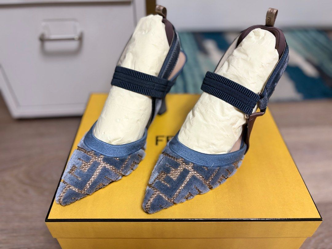 Fendi (Category: Heels) located in Bulacan. Submitted by vanitrix (Listing ID 1359637176, Image 3). Description: bought it brandnew in GB last feb not my type used once.